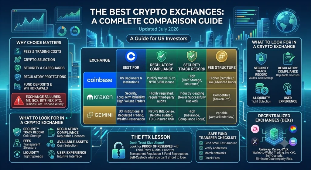 Infographic summarising Web3: decentralised apps, wallets as logins, token ownership and current limits.